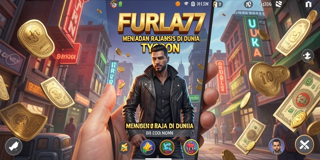 Tangkapan layar FURLA77 menampilkan dunia bisnis yang dinamis dan menantang.